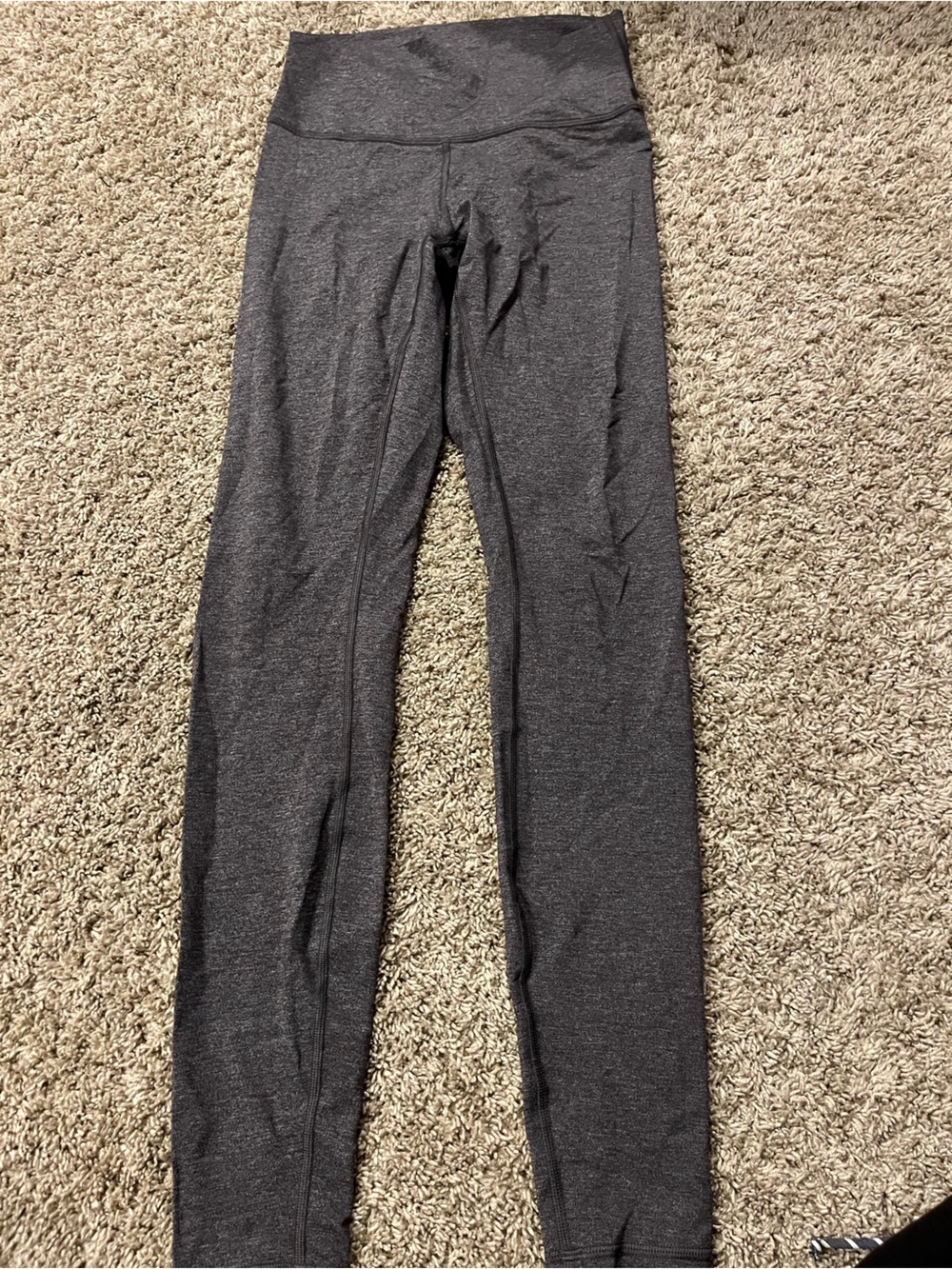 lululemon athletica High-Rise Full-Length Leggings in Dark Gray
